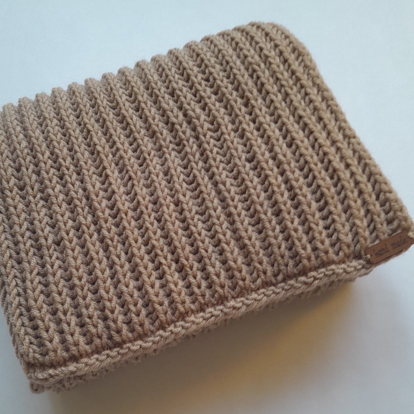 Classic Men`s Scarf Camel Color