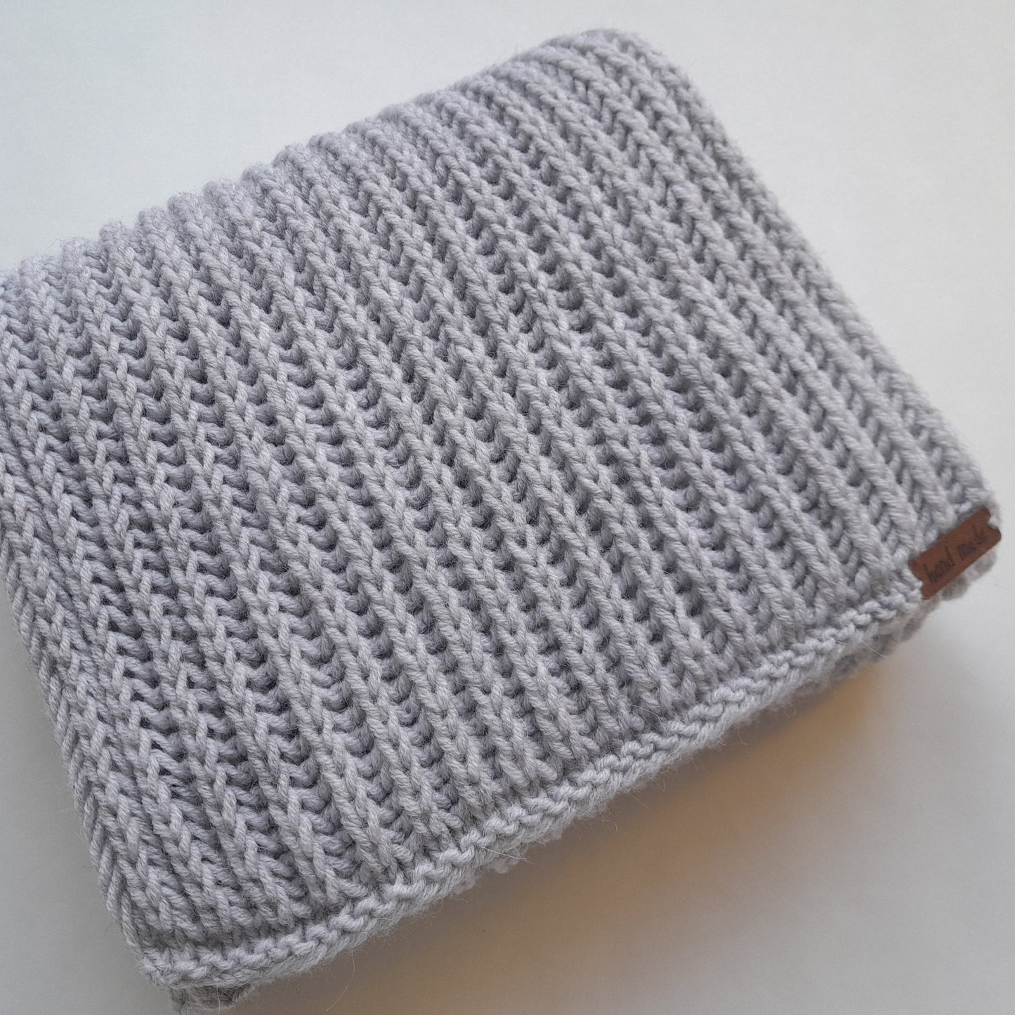 Classic Men`s Scarf Light-Grey Color
