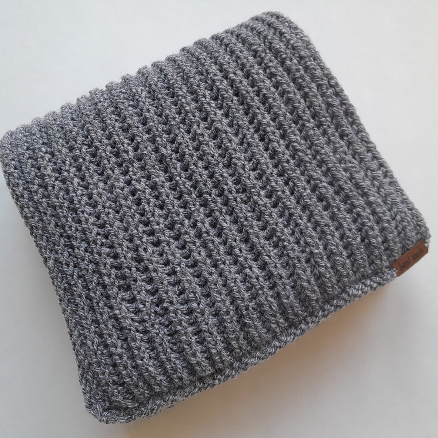 Classic Men`s Scarf Grey-Melange Color